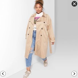 Tan Trench Coat ✨